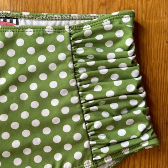 Pinup Couture Polka Dot Swimsuit Bottoms - Picture 3 of 4